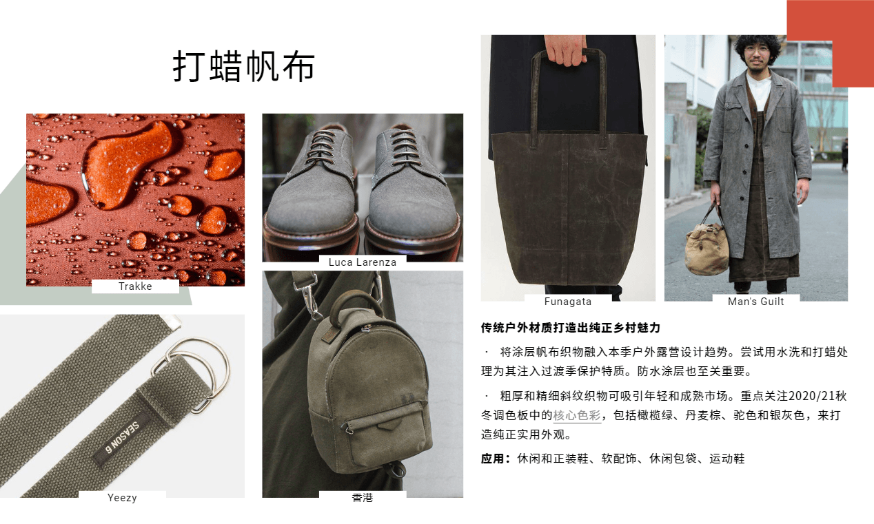 2020、21年秋冬配饰 & 鞋品趋势概念：皮革 & 非皮革