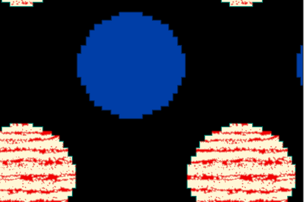 黑色底色圆点花型纺织面料水印数码印花金昌花型