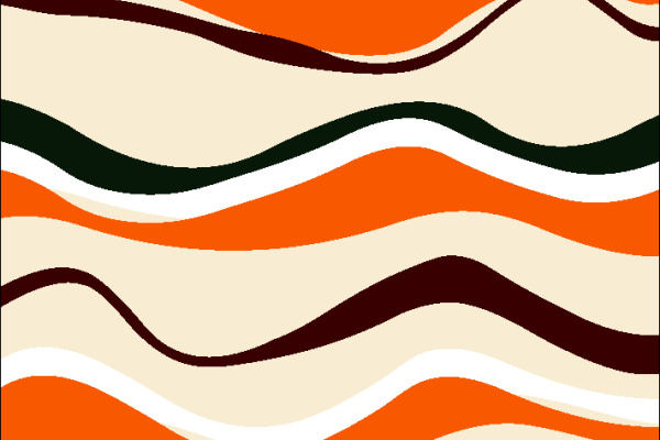 几何波浪纹印花矢量图纺织面料水印数码印花金昌花型