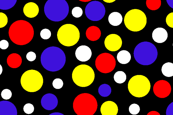 多彩几何圆形矢量图纺织面料水印数码印花金昌花型