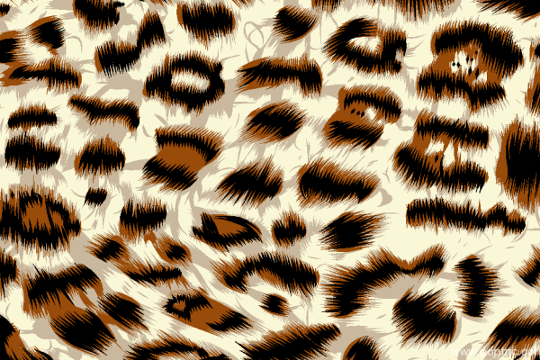 纺织面料豹纹印花矢量图金昌格式印花花型