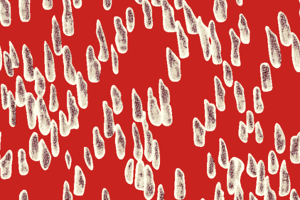 红色底几何涂鸦拼接矢量图纺织面料水印数码印花金昌花型