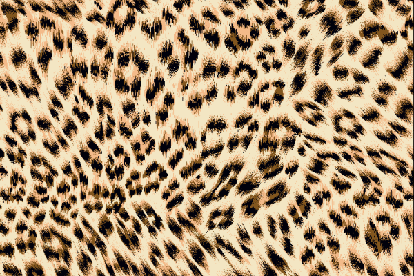 笔刷豹纹印花矢量图纺织面料水印数码印花金昌花型