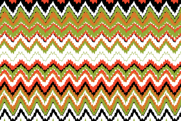 几何波浪纹印花矢量图纺织面料水印数码印花金昌花型