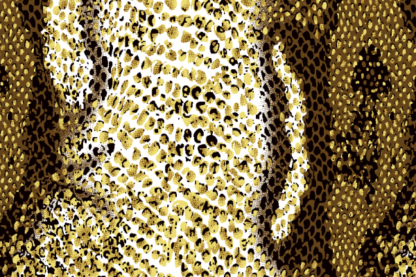 几何涂鸦蟒蛇纹印花矢量图纺织面料水印数码印花金昌花型