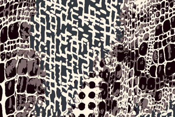 几何豹纹涂鸦矢量图纺织面料水印数码印花金昌文件