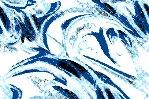 几何涂鸦矢量图纺织面料水印数码印花金昌花型