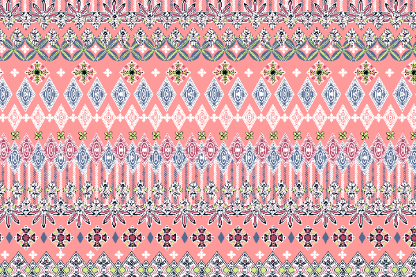 分色几何多边形印花矢量图纺织面料水印数码印花金昌花型