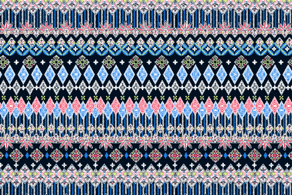 分色几何多边形印花矢量图纺织面料水印数码印花金昌花型