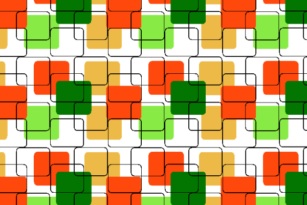 几何正方形印花矢量图纺织面料水印数码印花金昌花型