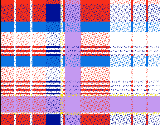 多彩几何格子印花矢量图纺织面料水印数码印花金昌花型