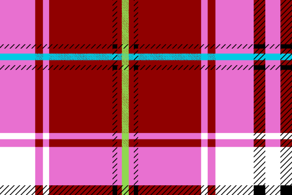 几何格子印花矢量图服装纺织面料水印数码印花金昌花型