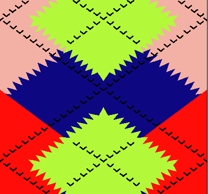 几何菱形印花矢量图纺织面料水印数码印花金昌花型