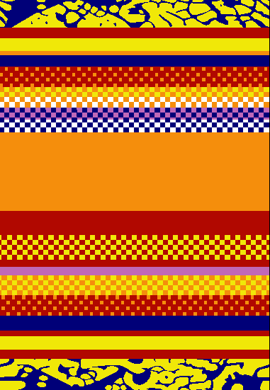 几何图案印花花型矢量图纺织面料水印数码印花金昌花型