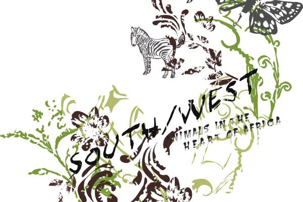 植物花卉蝴蝶斑马矢量图裁片烫图花型