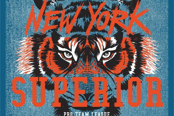 英文字母老虎头矢量图服装裁片烫图印花花型