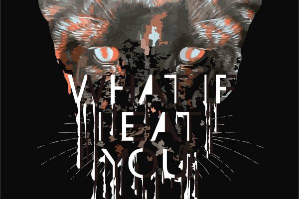 豹子字母涂鸦矢量图服装裁片烫图印花花型