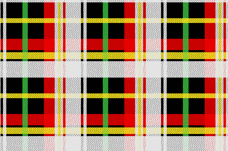 格子花型矢量图纺织面料围巾水印数码印花金昌花型