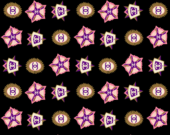 几何图案拼接矢量图双c图案服装纺织水印数码印花金昌图案