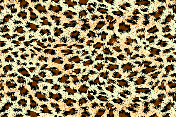 几何咖啡色豹纹矢量图服装面料水印数码印花金昌花型