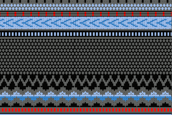 黑灰几何图案拼接矢量图服装面料水印数码印花金昌花型