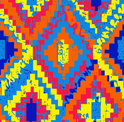 几何多彩涂鸦矢量图服装面料水印数码印花金昌花型