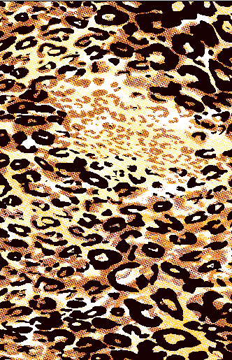 几何咖啡色豹纹矢量图纺织面料水印数码印花金昌花型