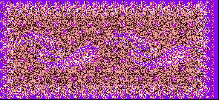 几何腰果印花矢量图服装面料水印数码印花金昌花型