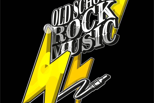 闪电字母图案矢量图服装裁片烫图印花花型