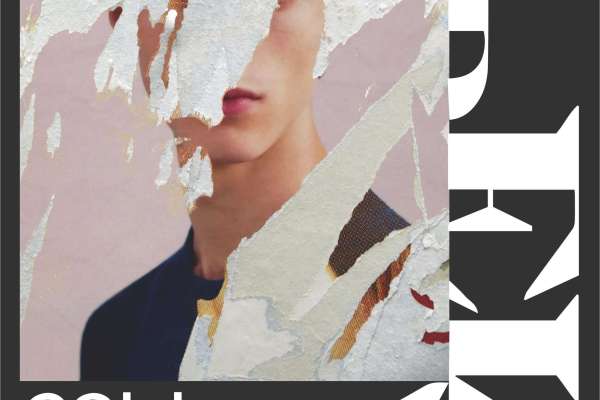 服装裁片烫图印花矢量图人物字母印花矢量图