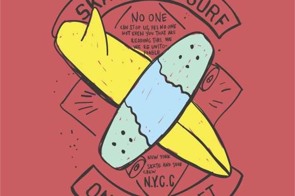 几何图案矢量图英文字母花型服装裁片烫图印花花型