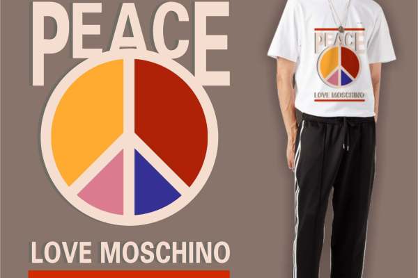 字母圆形矢量图服装裁片烫图印花花型