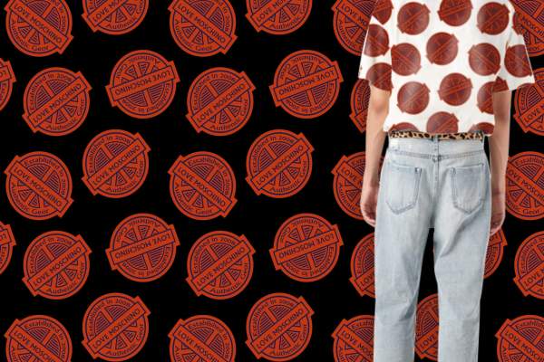 几何圆形图案字母矢量图服装面料水印数码印花花型