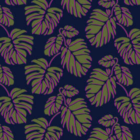 几何植物花卉矢量图服装面料数码印花花型