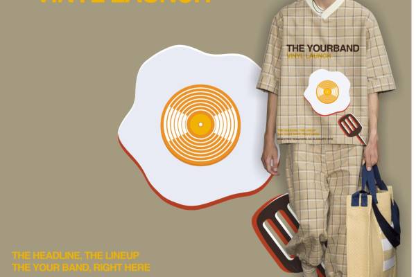 煎蛋铲子字母矢量图服装裁片烫图印花花型