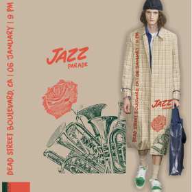 乐器玫瑰花字母矢量图服装裁片烫图印花花型