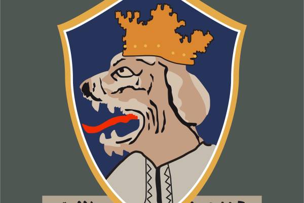 几何卡通狗字母图案矢量图服装裁片烫图印花花型