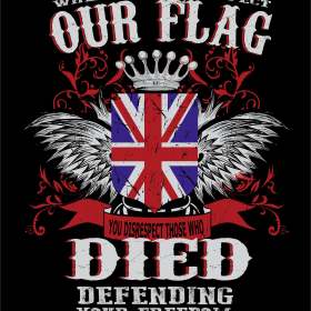 字母盾牌皇冠矢量图服装裁片烫图印花花型