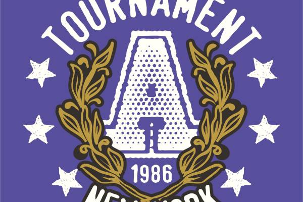 几何花纹字母矢量图服装T恤裁片烫图印花花型