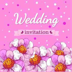 分色字母菊花矢量图服装裁片T恤烫图印花花型