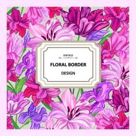 花卉字母矢量图服装裁片T恤印花花型