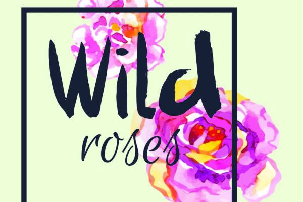 牡丹花卉字母矢量图服装裁片T恤印花花型