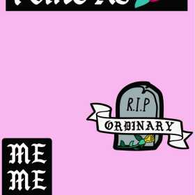 几何字母花卉石碑矢量图服装印花素材