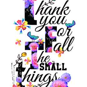 字母花卉鸟类矢量图服装面料裁片T恤烫图印花花型