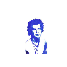 人物头像矢量图服装T恤烫图裁片印花素材