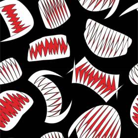 几何卡通矢量图服装面料数码印花花型素材