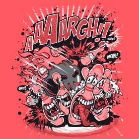 卡通字母动物图案矢量图服装裁片T恤烫图印花花型素材