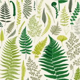 植物叶子矢量图服装面料数码印花花型素材