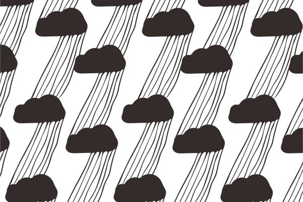 几何条纹云朵拼接矢量图服装面料数码印花花型素材