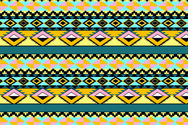 几何菱形拼接矢量图服装面料水印数码印花金昌花型素材